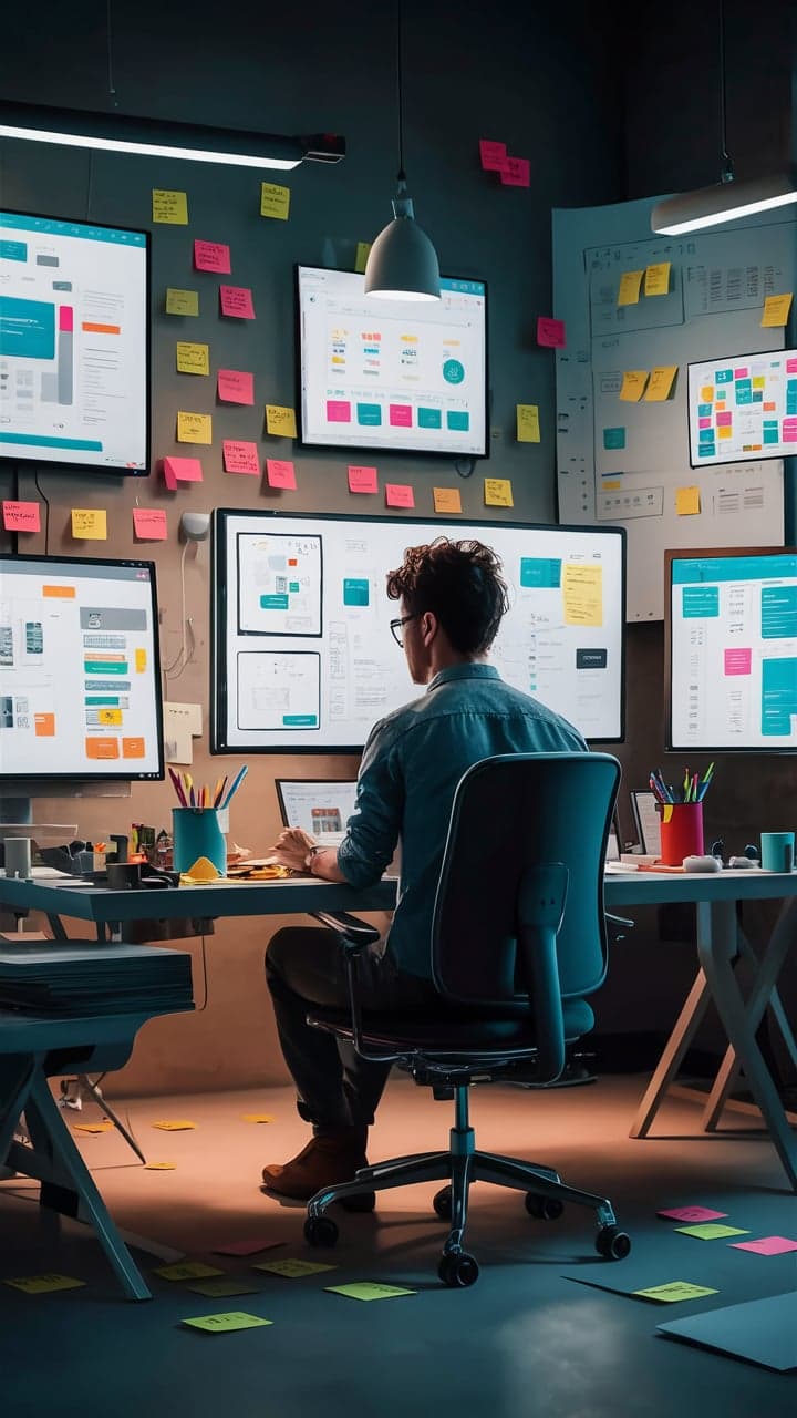 Designing intuitive and user-friendly interfaces.